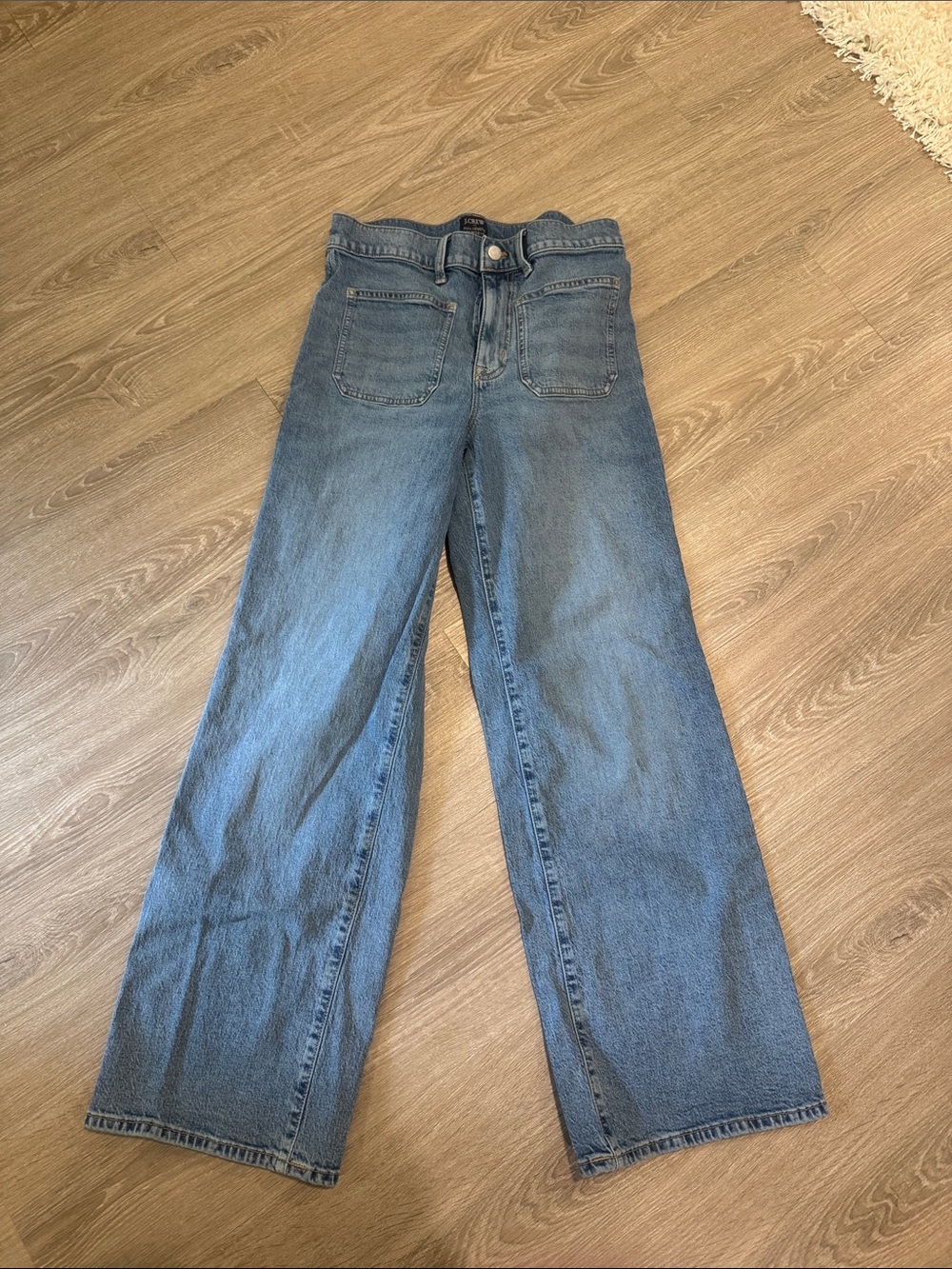 J. Crew  factory patch pocket jeans 27